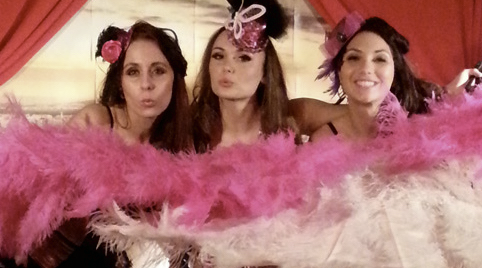 Burlesque feest Candy Girls